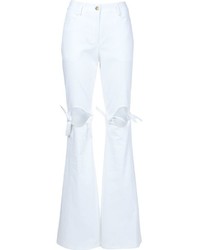 Pantalon flare blanc Rosie Assoulin