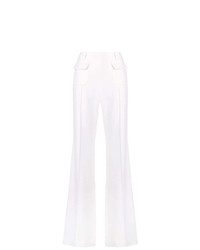 Pantalon flare blanc Talbot Runhof