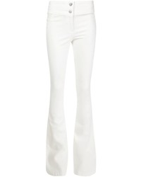 Pantalon flare blanc Veronica Beard