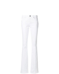 Pantalon flare blanc Victoria Victoria Beckham