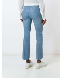 Pantalon flare bleu clair John Galliano Vintage