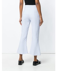 Pantalon flare bleu clair Antonio Berardi