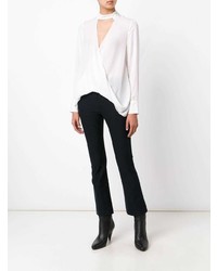 Pantalon flare bleu marine Derek Lam 10 Crosby