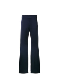Pantalon flare bleu marine Galvan