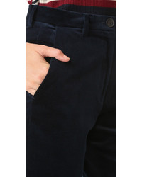 Pantalon flare bleu marine MiH Jeans