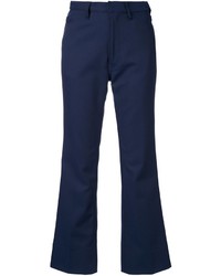 Pantalon flare bleu marine Theatre Products