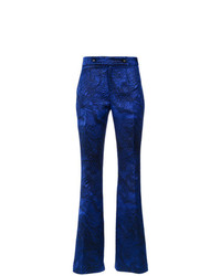 Pantalon flare bleu marine Tufi Duek