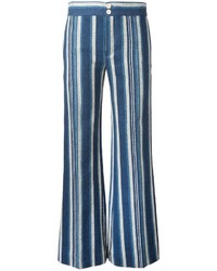 Pantalon flare bleu Chloé