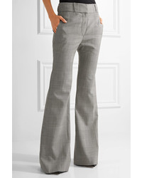 Pantalon flare en laine gris Gareth Pugh