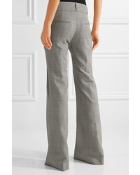 Pantalon flare en laine gris Gareth Pugh