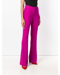 Pantalon flare fuchsia Capucci