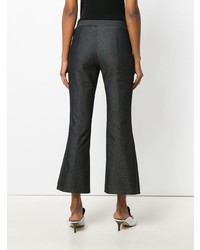 Pantalon flare gris foncé Marco De Vincenzo