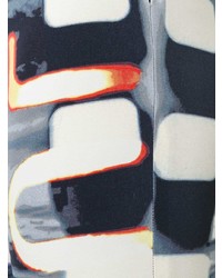 Pantalon flare imprimé multicolore Jean Paul Gaultier Vintage