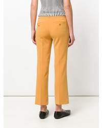 Pantalon flare jaune Theory