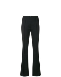 Pantalon flare noir Burberry Vintage