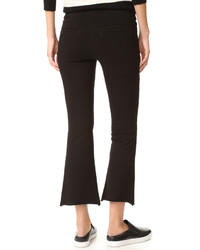 Pantalon flare noir Pam & Gela