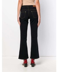 Pantalon flare noir Sonia Rykiel