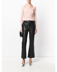 Pantalon flare noir Cédric Charlier