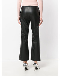 Pantalon flare noir Cédric Charlier