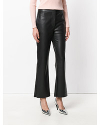 Pantalon flare noir Cédric Charlier