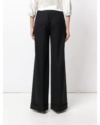 Pantalon flare noir Dolce & Gabbana