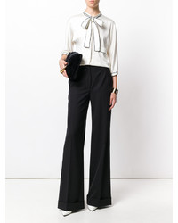 Pantalon flare noir Dolce & Gabbana