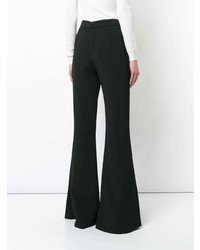 Pantalon flare noir Brandon Maxwell