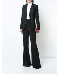 Pantalon flare noir Brandon Maxwell