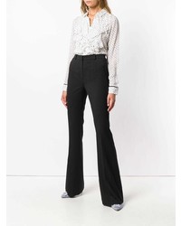 Pantalon flare noir Michael Kors Collection