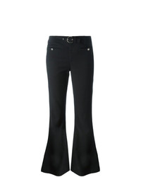 Pantalon flare noir John Galliano Vintage