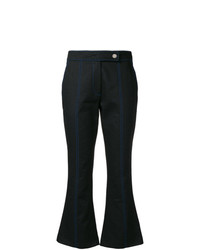 Pantalon flare noir MSGM