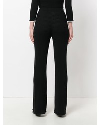 Pantalon flare noir Sonia Rykiel