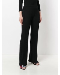 Pantalon flare noir Sonia Rykiel