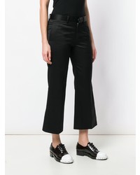 Pantalon flare noir Tao Comme Des Garçons Vintage