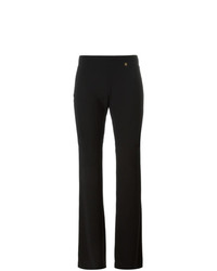 Pantalon flare noir Versace Collection
