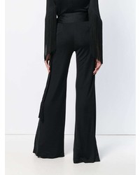 Pantalon flare noir Galvan