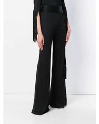 Pantalon flare noir Galvan