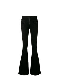 Pantalon flare noir Victoria Victoria Beckham