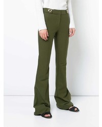 Pantalon flare olive Derek Lam 10 Crosby