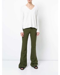 Pantalon flare olive Derek Lam 10 Crosby