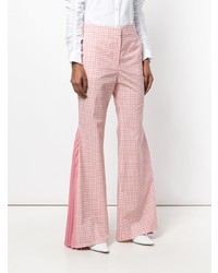 Pantalon flare rose Sara Battaglia