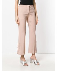 Pantalon flare rose N°21