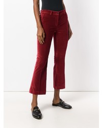 Pantalon flare rouge Pt01