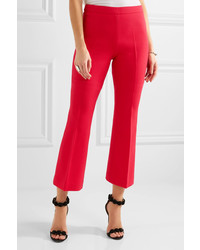 Pantalon flare rouge Giambattista Valli