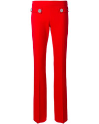 Pantalon flare rouge Giambattista Valli