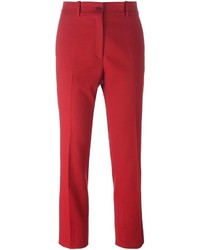 Pantalon flare rouge Jil Sander Navy