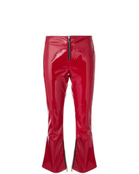 Pantalon flare rouge RtA