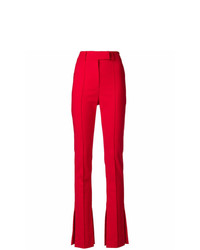 Pantalon flare rouge Ssheena