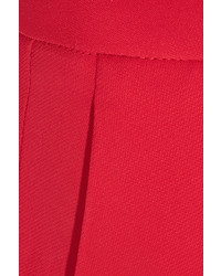 Pantalon flare rouge Versace