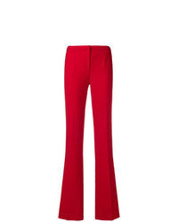 Pantalon flare rouge Versace Vintage
